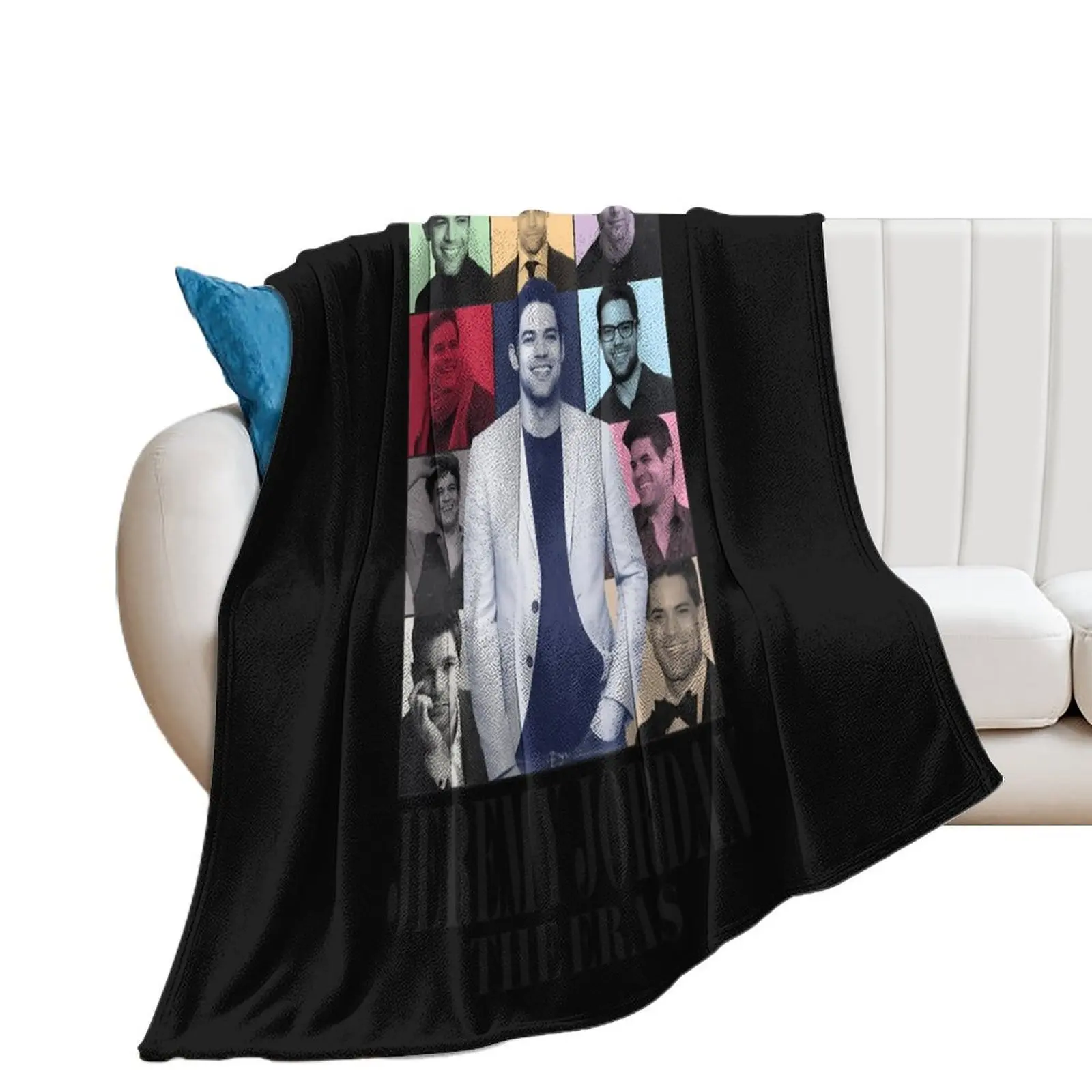 Jeremy Jordan Eras Throw Blanket funny gift Sofas Blankets