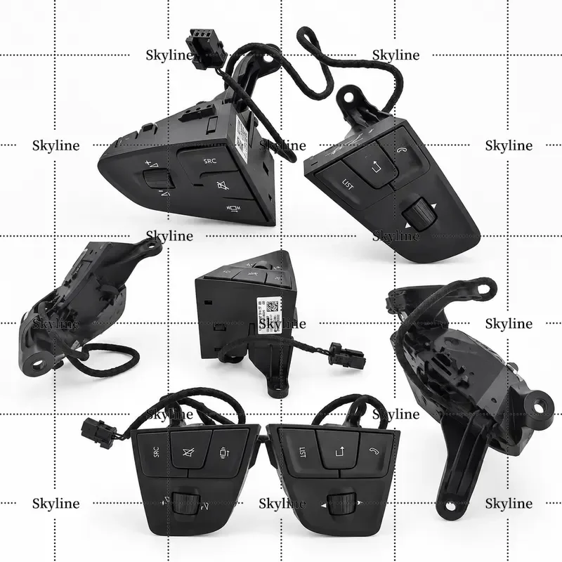 Car Steering Wheel Switch Button Cruise Control Switch For Peugeot 408 2015 2016 2017