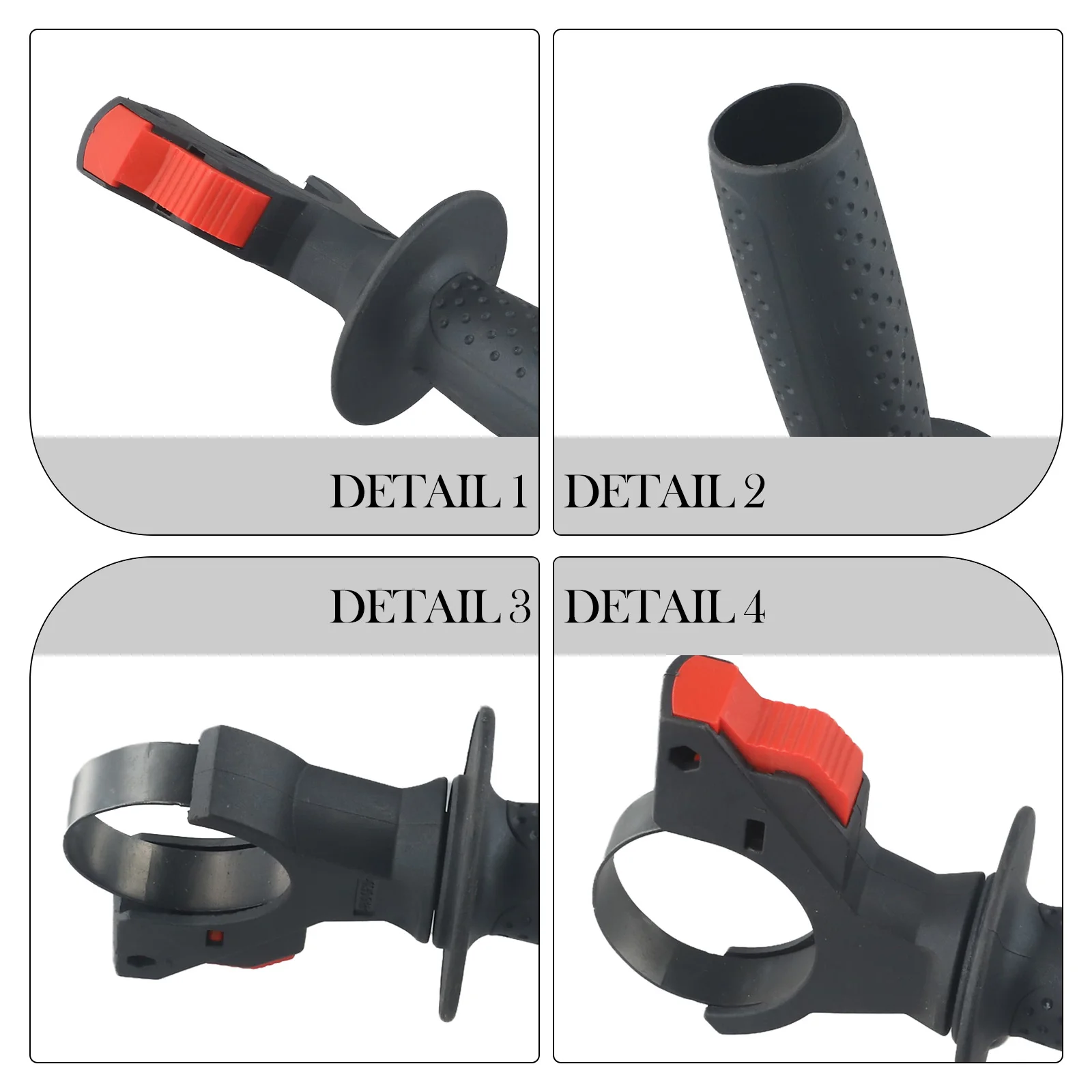 Sturdy Electric Hammer Replacement Front Handle Comfort and Stability for Drills Easy Installation Enhanced Control