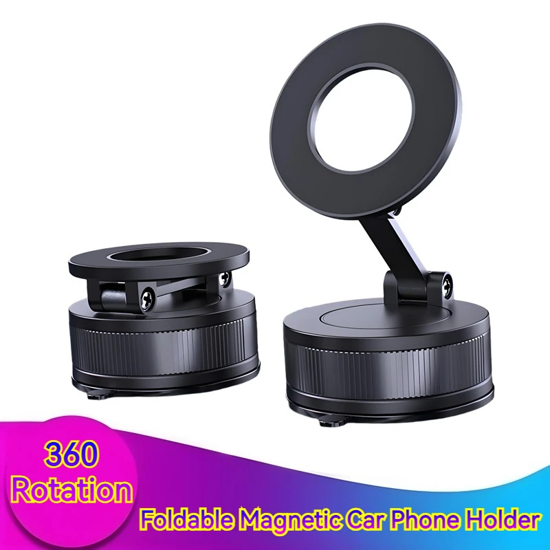 

Универсальный нано-клейкий вакуумный магнитный автомобильный держатель для телефона с вращением на 360 градусов, подходит для кухни/ванной комнаты/стекла/тренажерного зала для Iphone