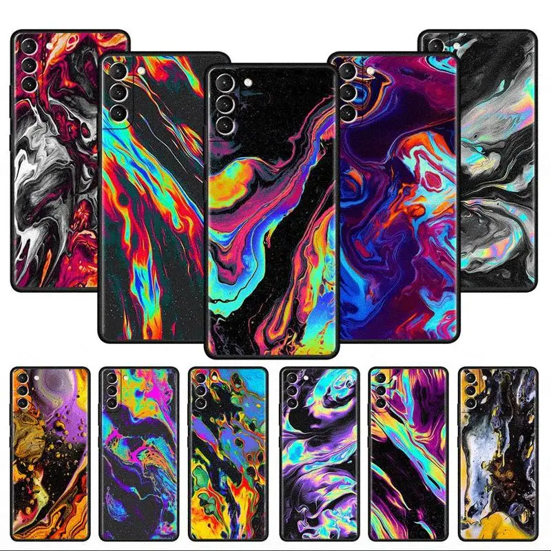 Funy Personality Fashion Novelty Case For Samsung Galaxy S24 S23 S22 Ultra S21 S20 FE S10 Plus Soft Phone Shell