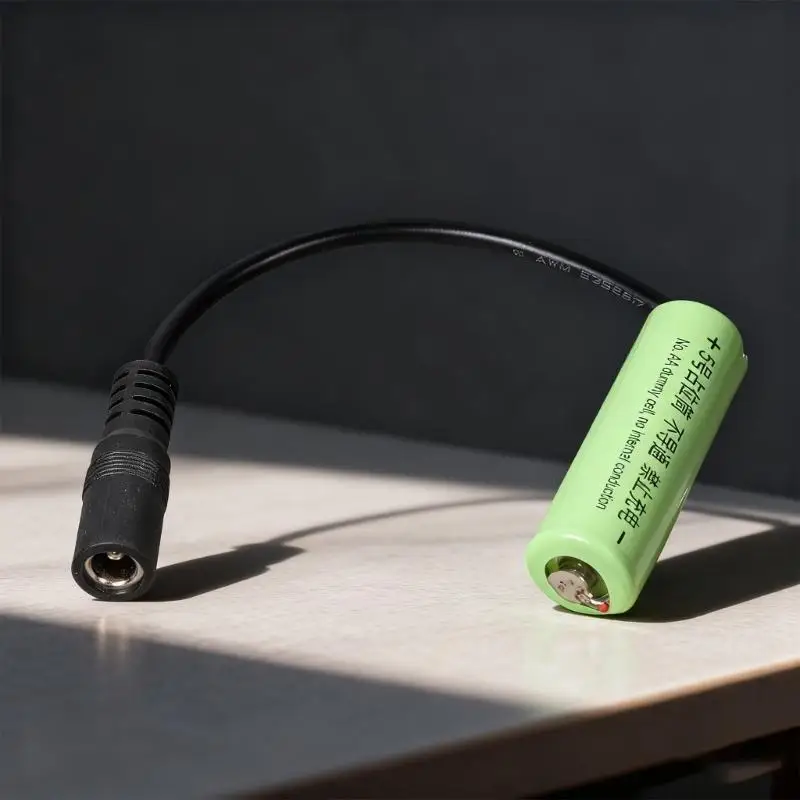 Y1UB Steel Metal Plated 2a Dummy Battery Adapter 2a Battery Placeholder For Converting 5525/5521Power To Device Usage