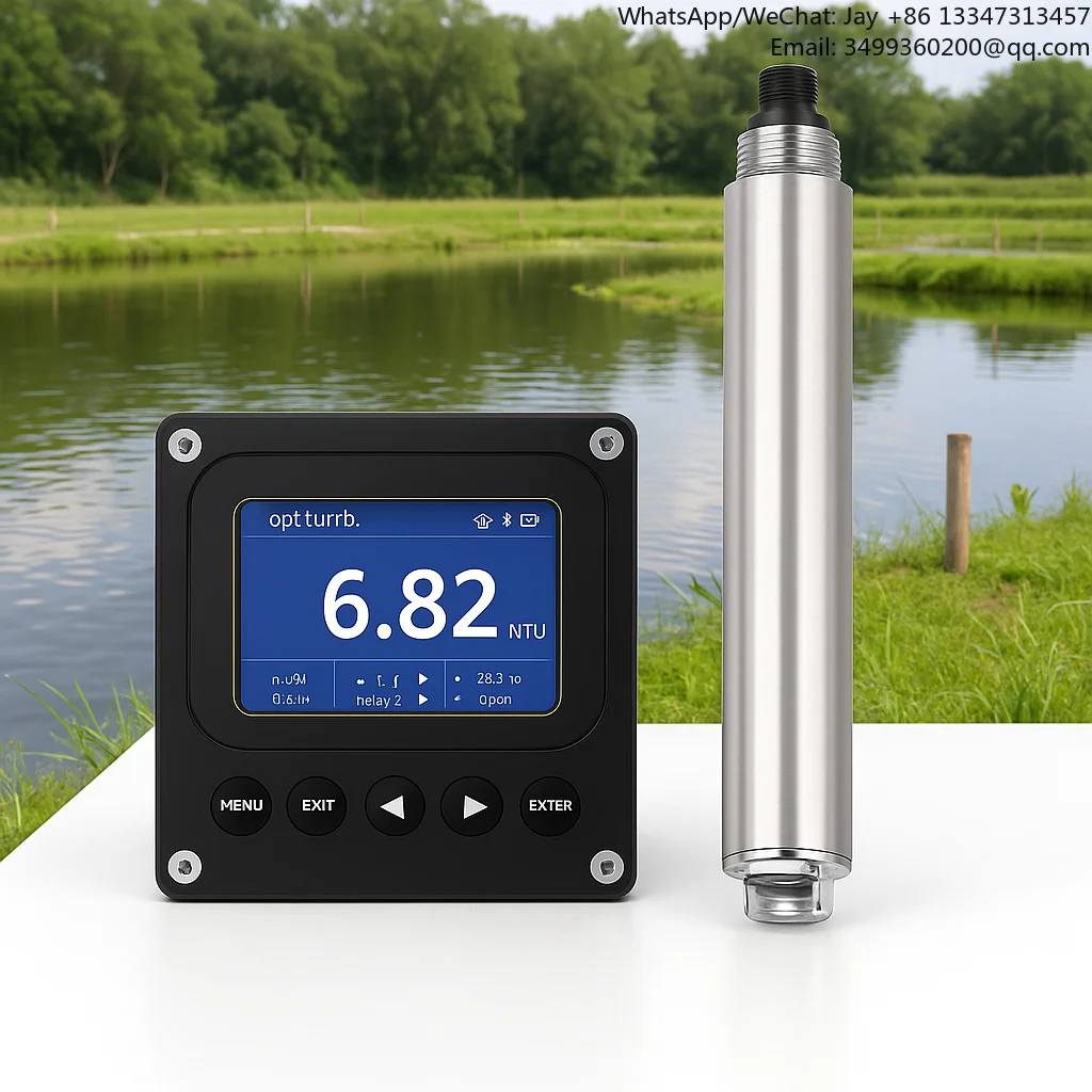 

Высокоточный оптический датчик мутности для мониторинга качества воды на открытом воздухе в озерах, реках и сточных водах