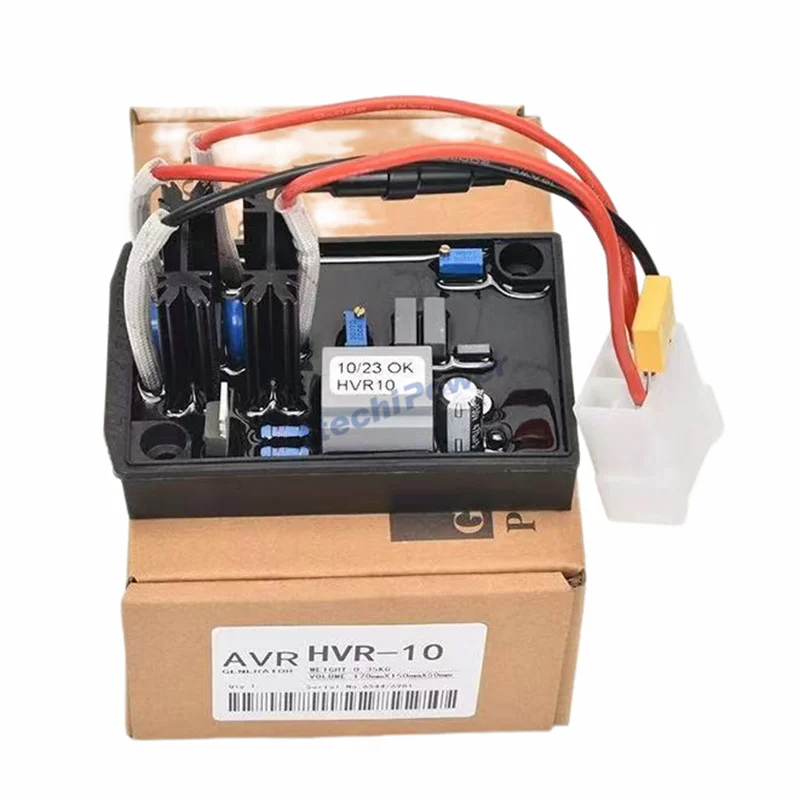 

New Arrival HVR-10 AVR Automatic Voltage Regulator Stabilizer Control Module Panel for LINZ Diesel Generator Parts HVR10