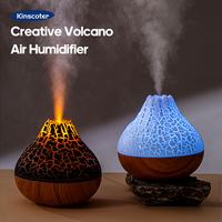 Creative Volcano Air Humidifier Desktop Electric USB Humidificadore Water Mist Diffuser Purifier Air Freshener