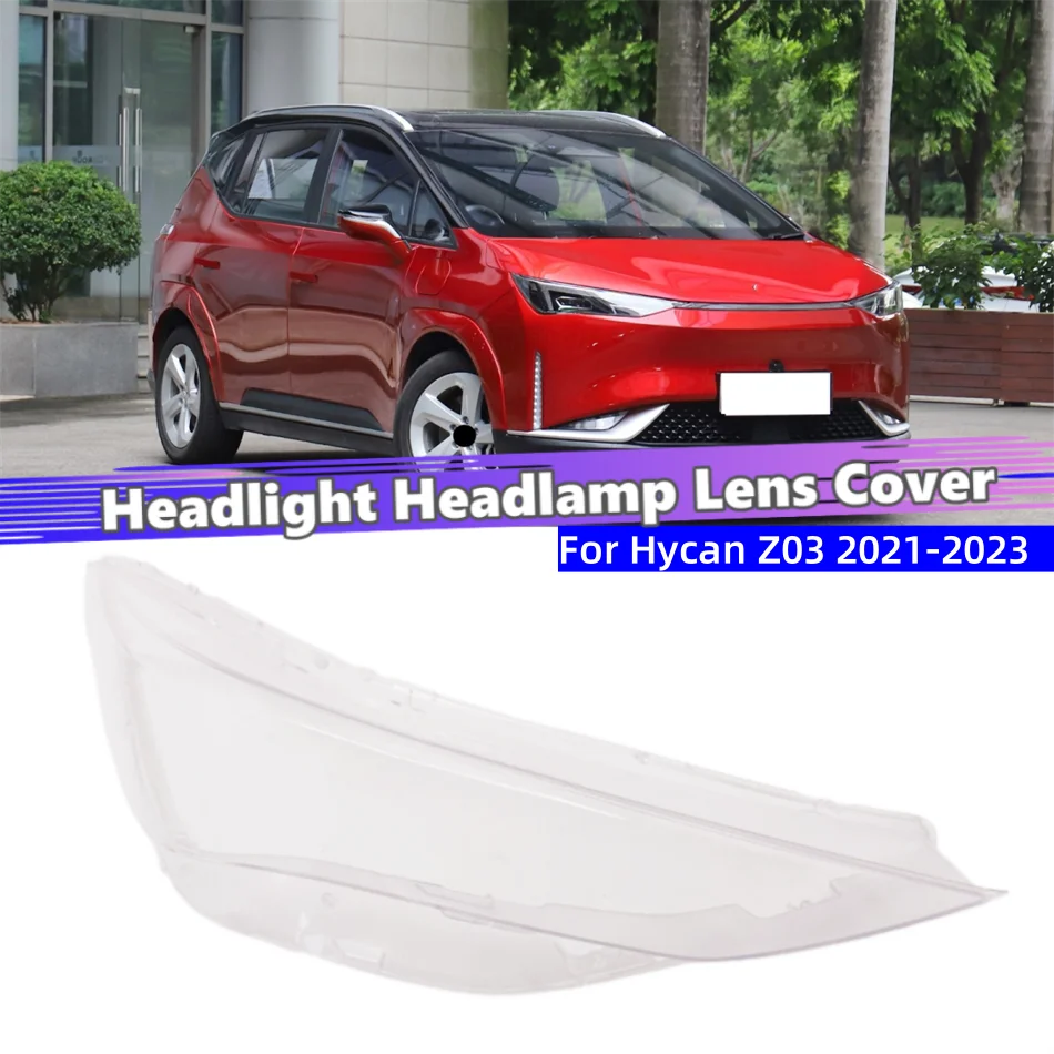 For Hycan Z03 2021 2022 2023 Accessories Vehicles Polycarbonate High Gloss Fully Transparent Lights Cover