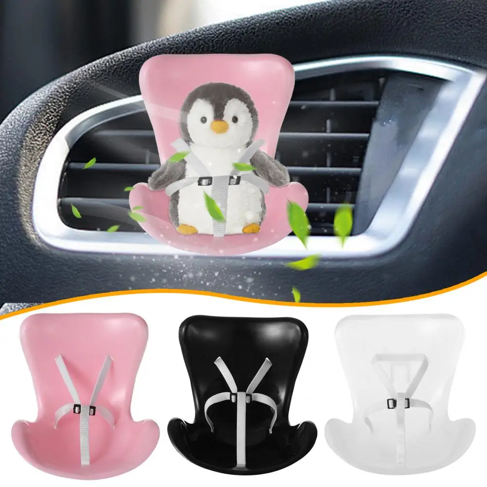 3Pcs Doll Chair Car Aroma Diffuser For Car Air Vents Decorative Sofa Seat For Car Air-Conditioning Vents Auto Ornaments Gifts