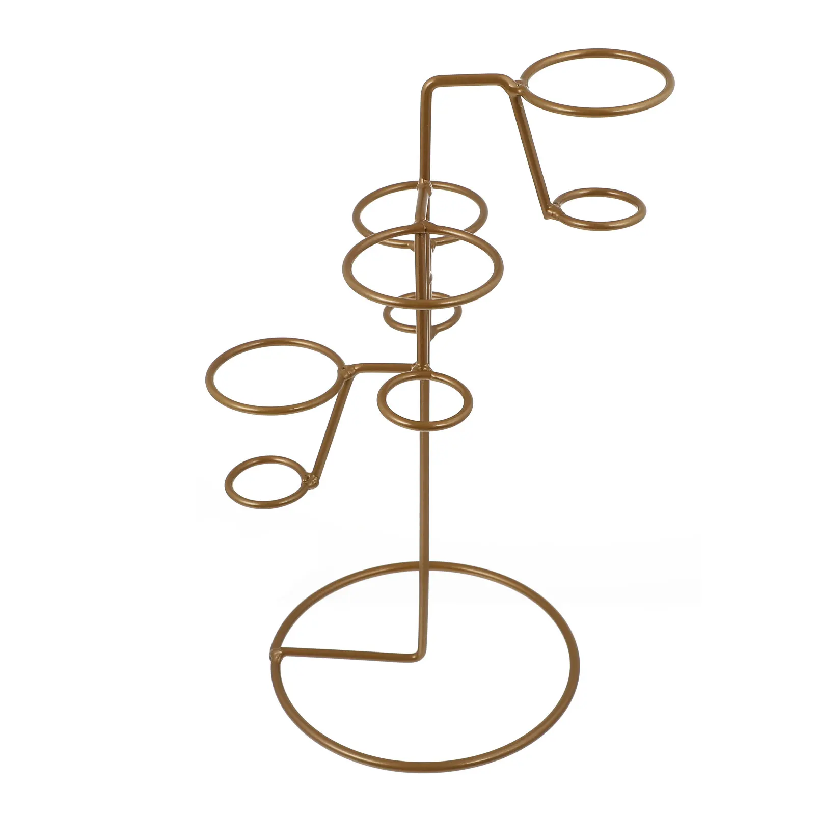 

1 pc Iron Sweet Cone Holder Rack for Display Stand Smooth Surface Practical Storage Kids Party Home Bakery Dessert Shop