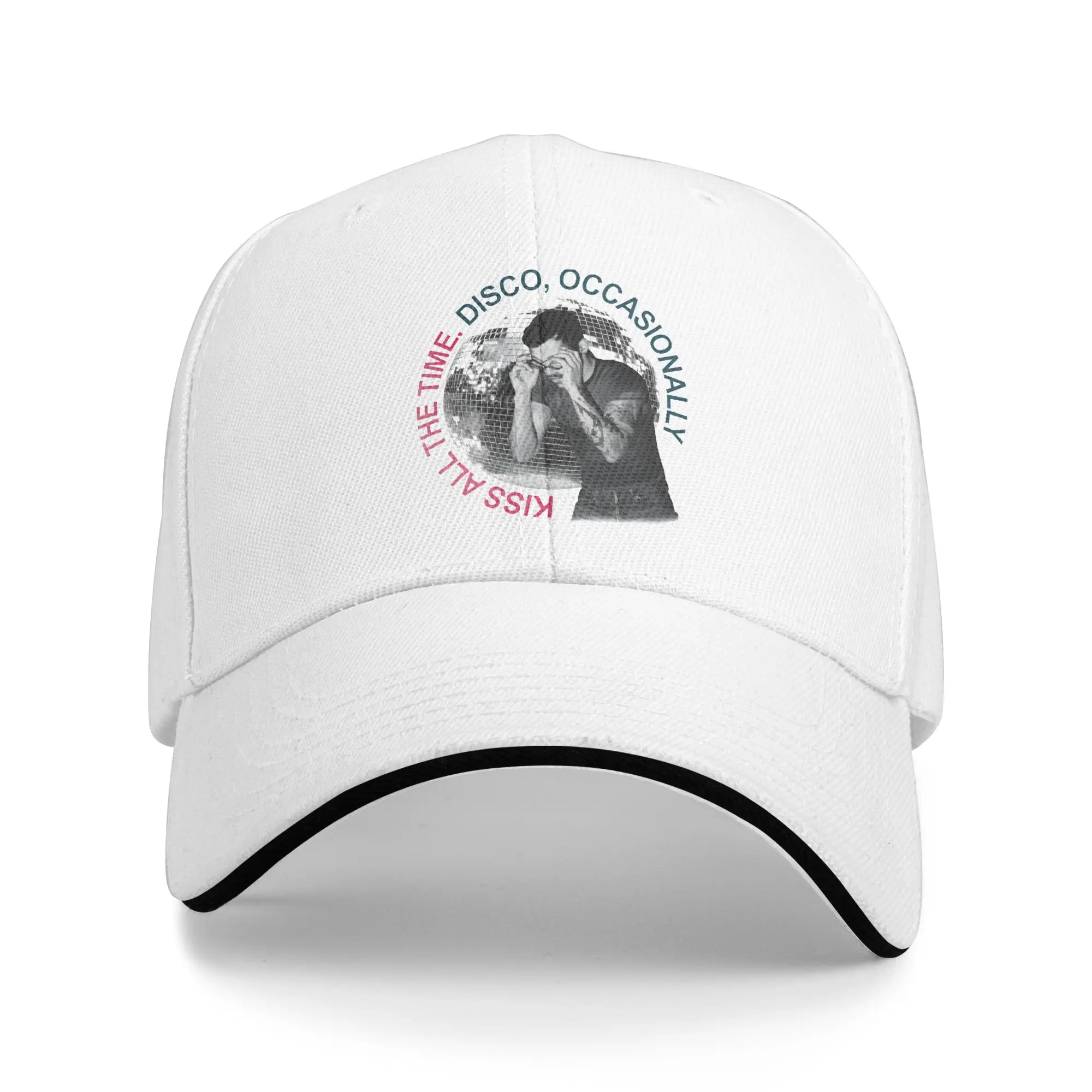 Kiss All the Time Sun Baseball Cap 2026 Music Summer Classic Trucker Hat For Couple Women Running Hippie Baseball Caps