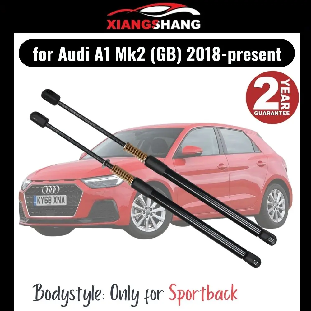 

2pcs Rear Tailgate Damper for Audi A1 Sportback Mk2 (GB) 2018-present Tailgate WITH SPRING Trunk Boot Gas Charged Gas Struts