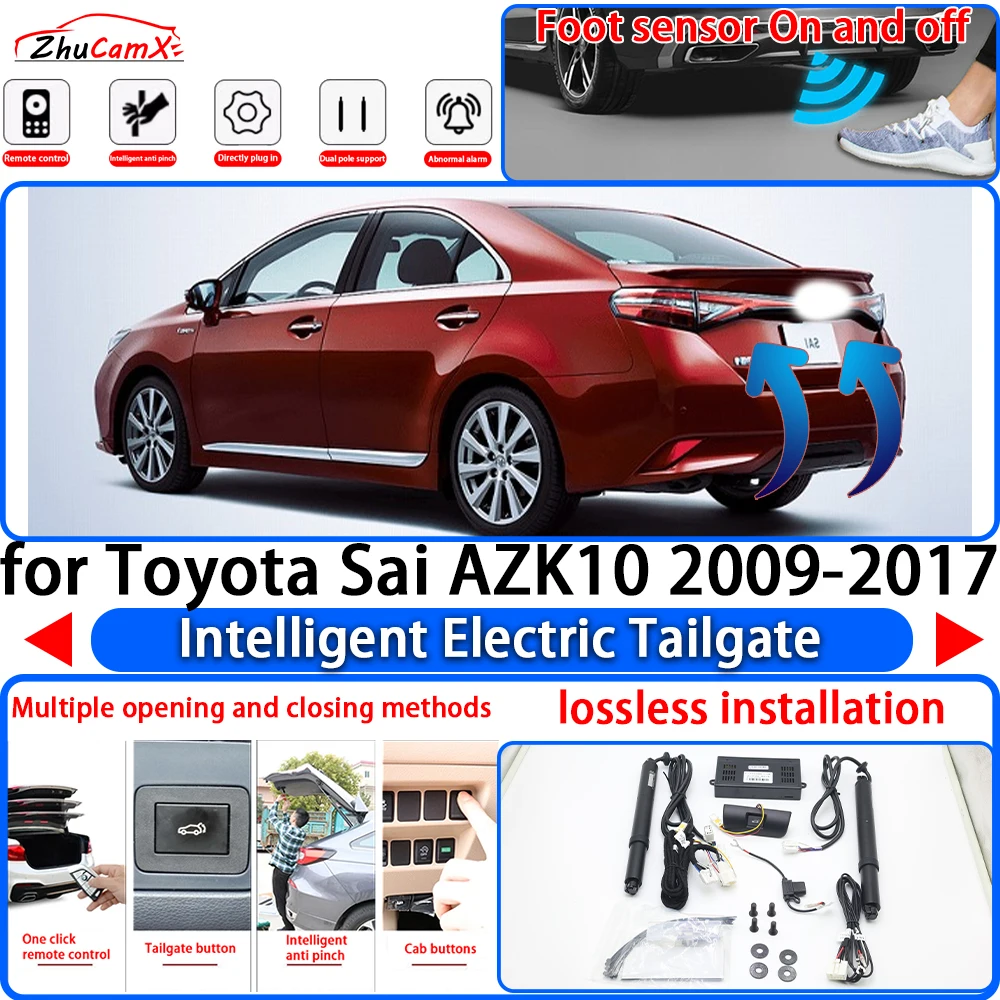 

ZhuCamX for Toyota Sai AZK10 2009-2017 Power Liftgate Trunk Electric Suction Tailgate Intelligent Tail Gate Lift Strut System