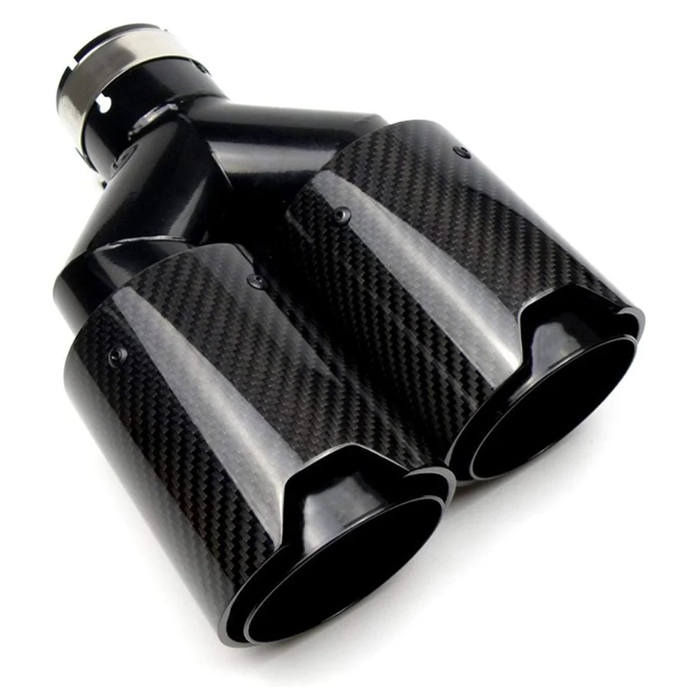 

Carbon Fiber Car Exhaust Muffler Pipe Customize Size For BMW F10 F30 E30 E36 E90,100% tested well