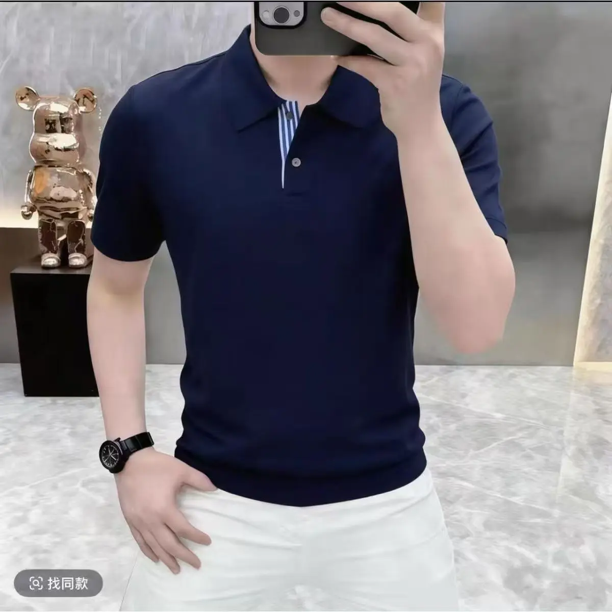 2026 Summer New Style Men's Polo Shirt - Fashion European Edition Casual Multi-Functional Top