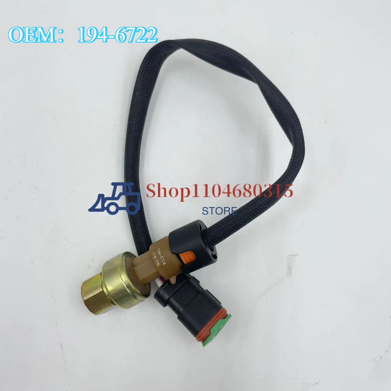 

194-6724 194-6725 194-6722 194-6723 Fuel Pressure Sensor for 325C E325C Excavator C15