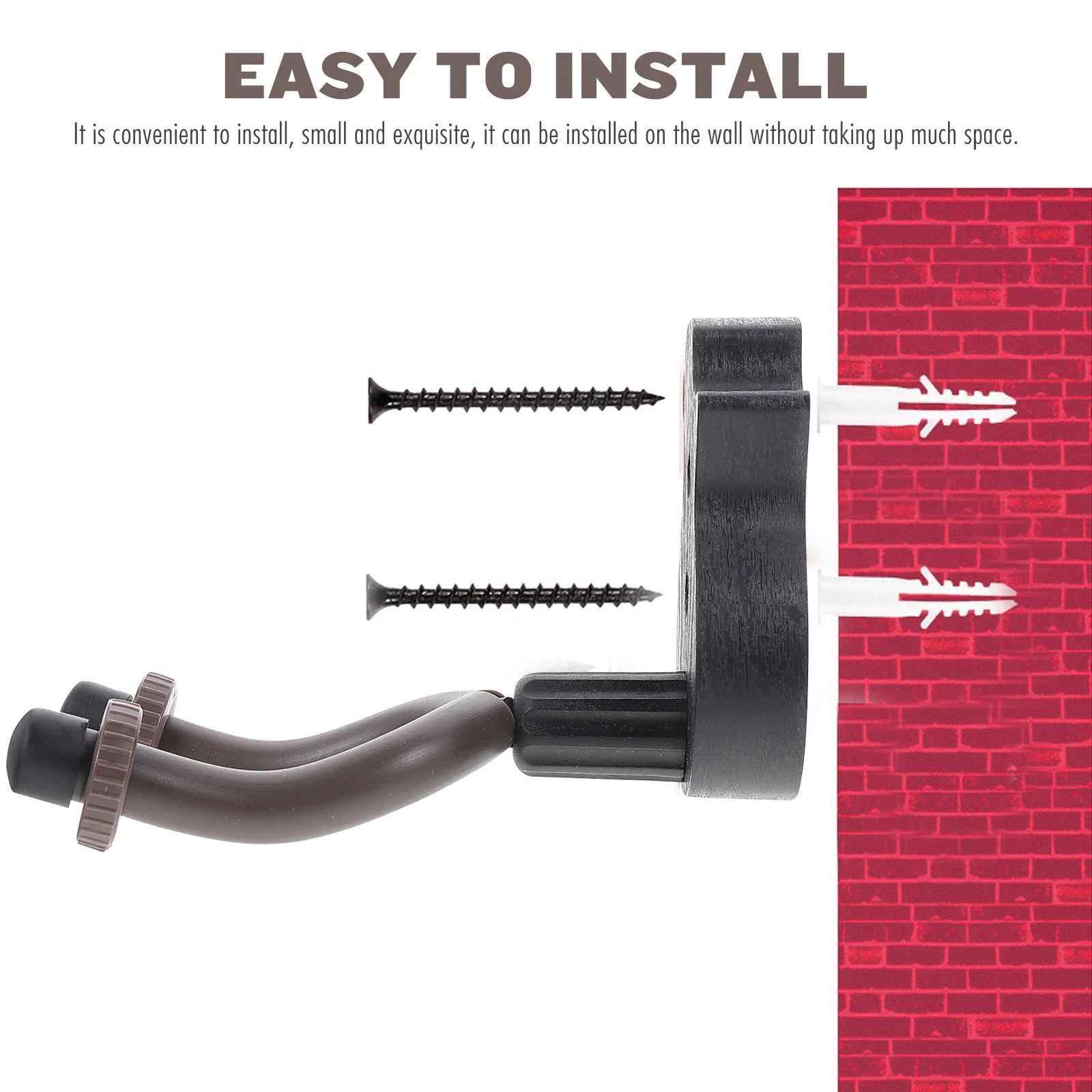 

Guitar Hook Instrument Shelf Space Saving Wall Hangers Storage Support Hanging Rack Guitars