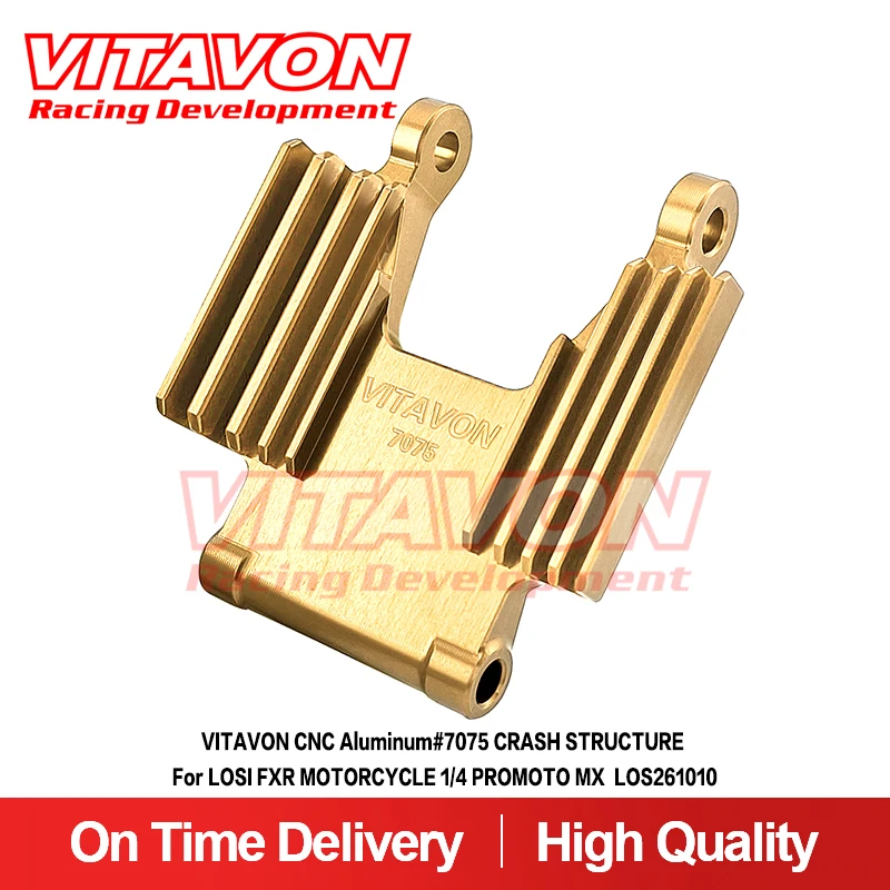 VITAVON CNC Aluminum#7075 CRASH STRUCTURE For LOSI FXR MOTORCYCLE 1/4 PROMOTO MX LOS261010