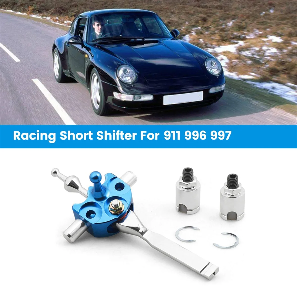 

A42R-Car Racing Short Shifter for Porsche 911 996 997 Turbo AWD Boxster 986 987 S Cayman