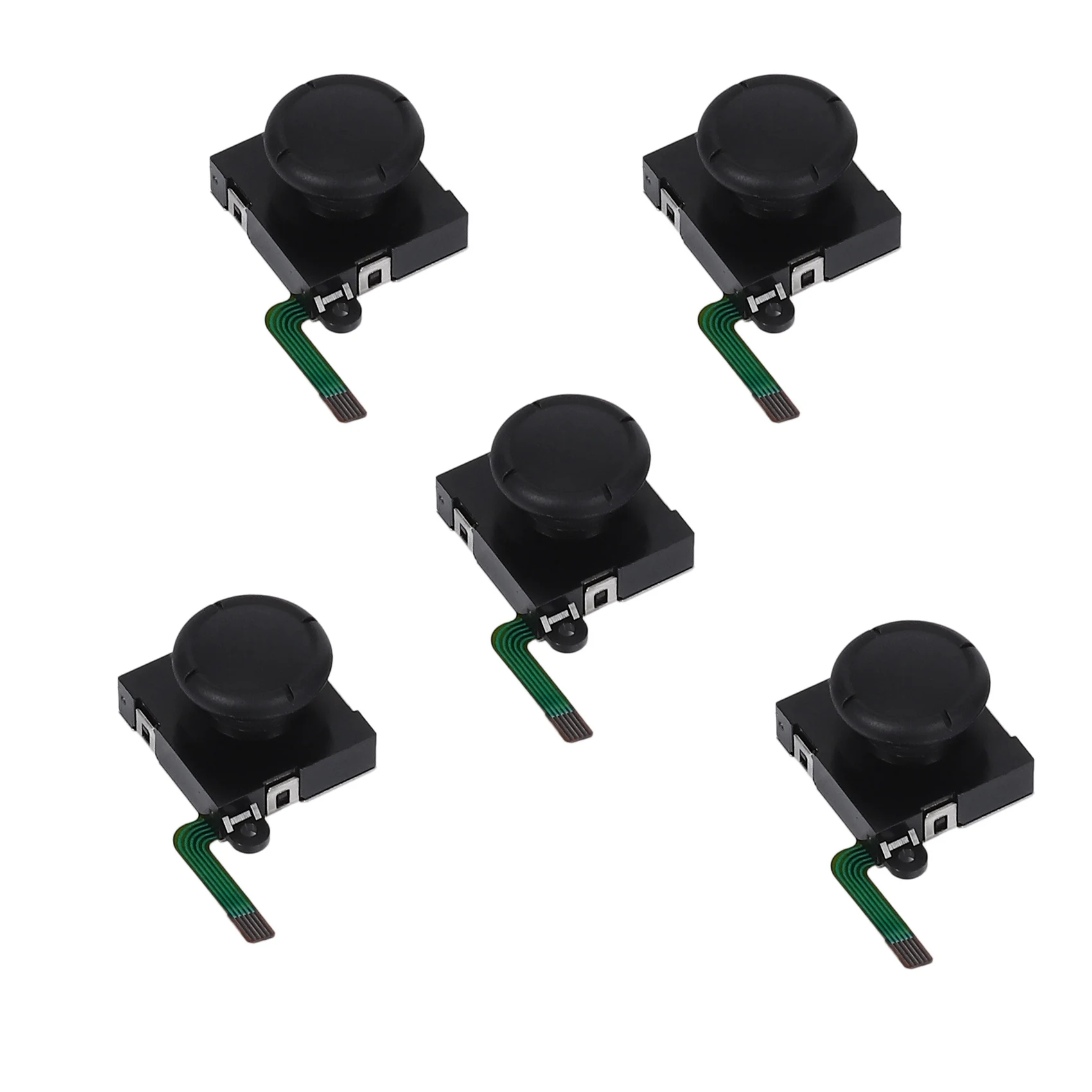 5Pcs Replacement 3D Analog Rocker Joy Stick for NS Gamepad Joycon Game Pad