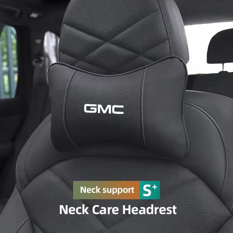 Reposacabezas para Asiento de Coche con Logotipo Automotriz, Almohada para el Cuello para GMC Terrain, Sierra, Ornament 1500, Yukon, Acadia, Savana, Hummer, Granite, H3, Jimmy