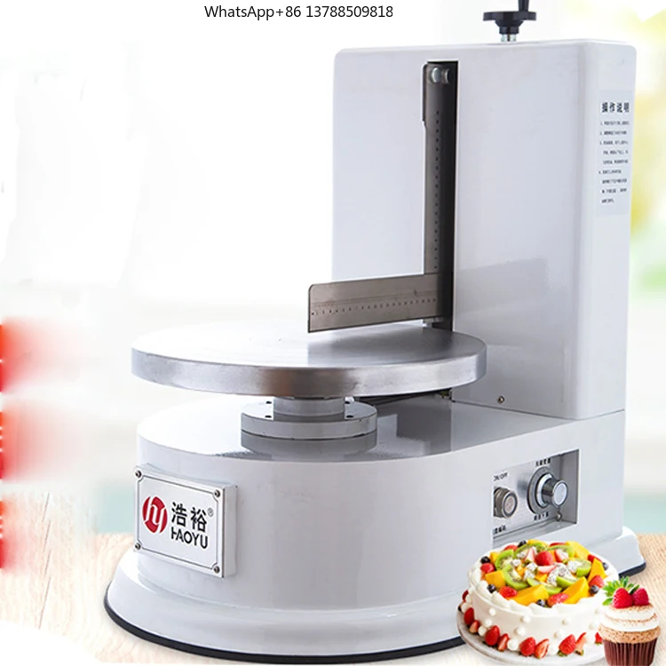 

Cake Cream Icing Coating Machine Chocolate Cheap Price Shop Weddingcake Icing Smoother