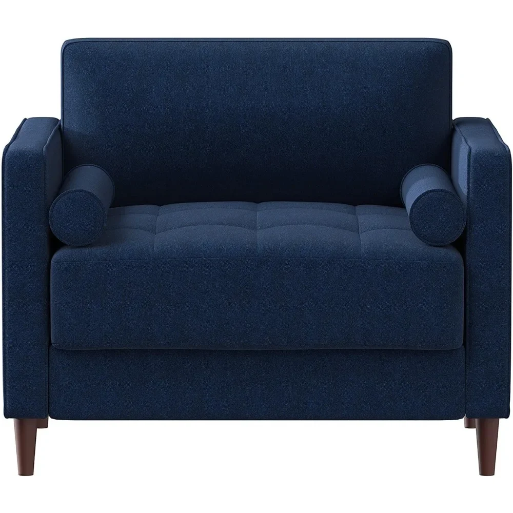 New Lifestyle Solutions Lexington Arm Chair, Navy Blue