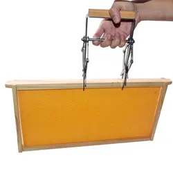 Bee Hive Frame Holder Beehive Horizontal Bar Frame Grip Holder Lift Bee Nest Box Frame Holder Clip Clamp Grasp Beekeeping Tools