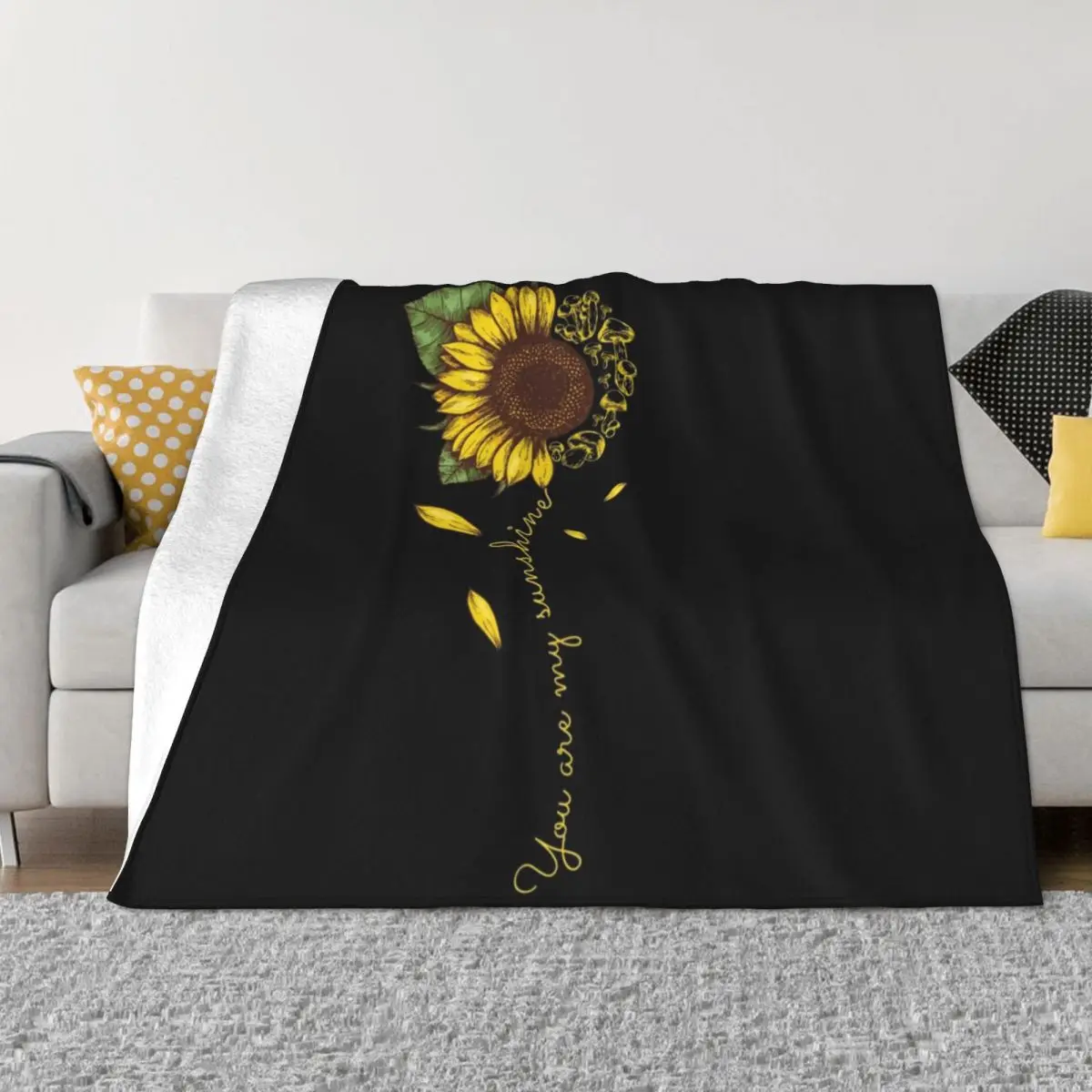 You Are My Sunshine Throw Blanket Fluffy Blankets Large blankets and throws sofa