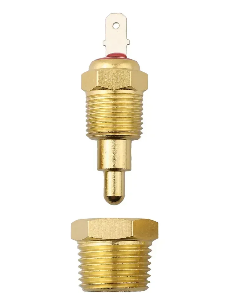 Accurate Temperature Measurements COOLANT TEMP SENSOR ADAPTER FAN GROUNDING THERMOSTAT SWITCH NPT 3/8 1/2 inch