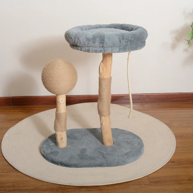 

Scrapers Accessories Cat Tower House Things Towers Large Cat Tower Sandbox Indoor Tree Post Rascador De Gatos Things For Cats