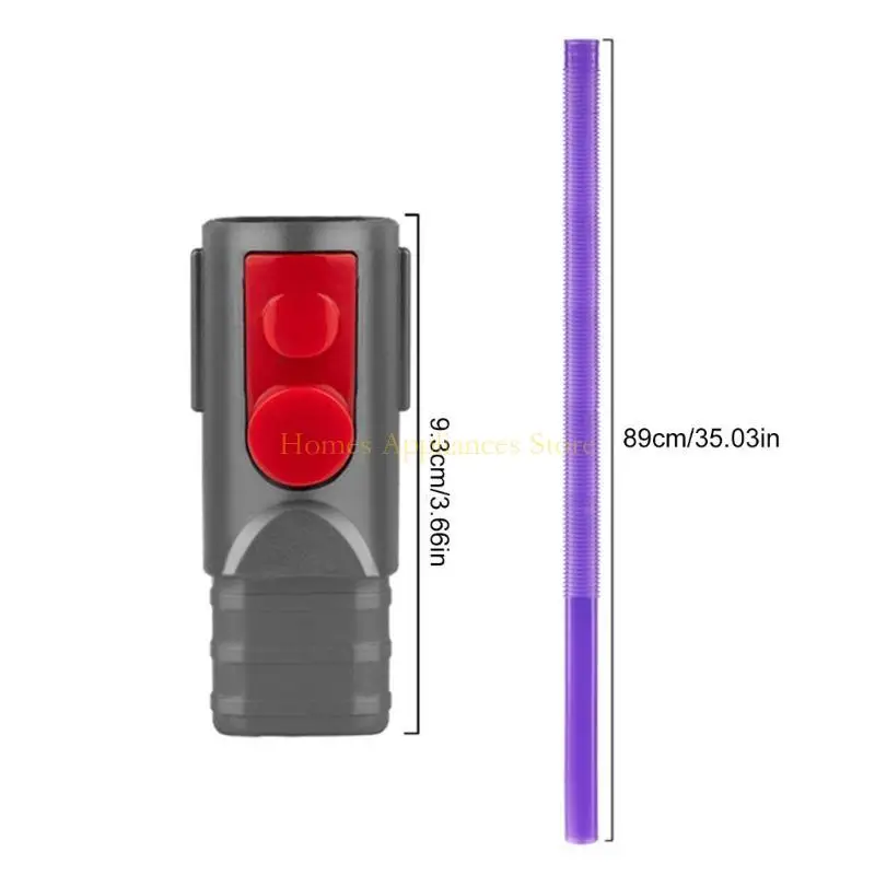 خرطوم D0AB للبلاستيك القابل للتمديد لـ V7 V10 Cleaners Dryer Dryer Mainter