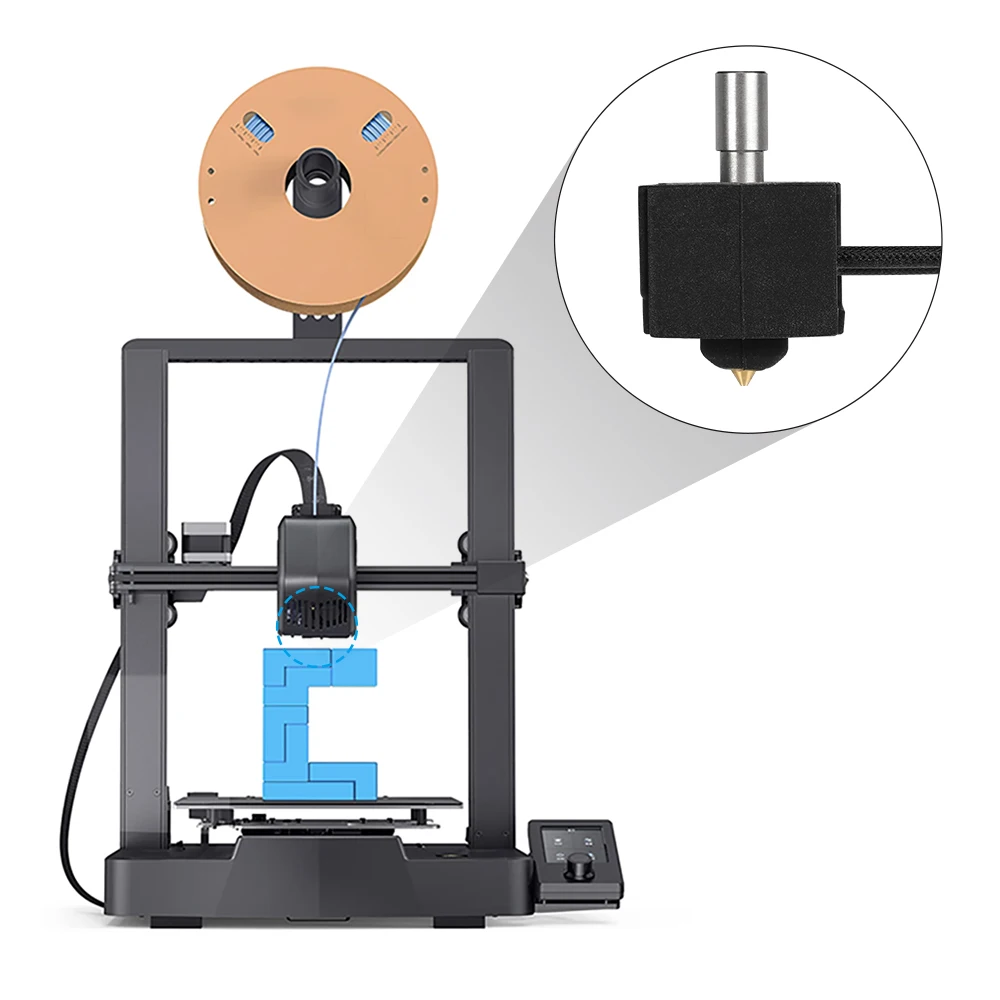 24V 40W Hotend For Ender 3 V3 SE Bimetal Heatbreak Titanium Alloy Throat 3D Printer Parts Print Head J-head For Ender-3 V3 SE