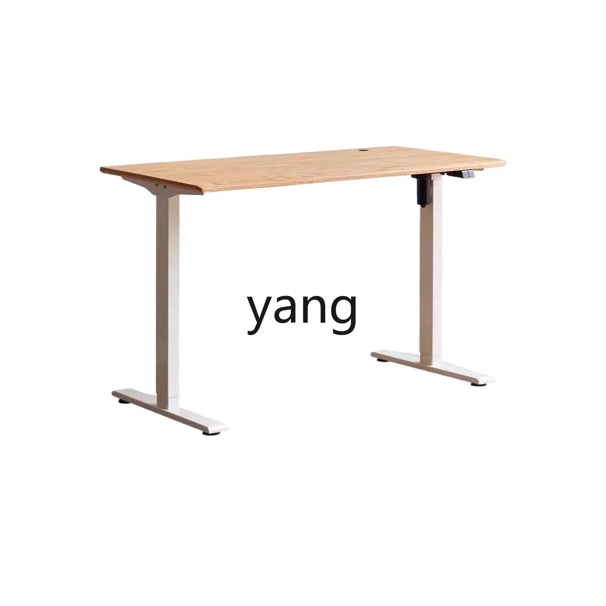 

Yjq Solid Wood Computer Intelligent Electric Elevated Working Platform Standing Desk Adjustable Home Desk