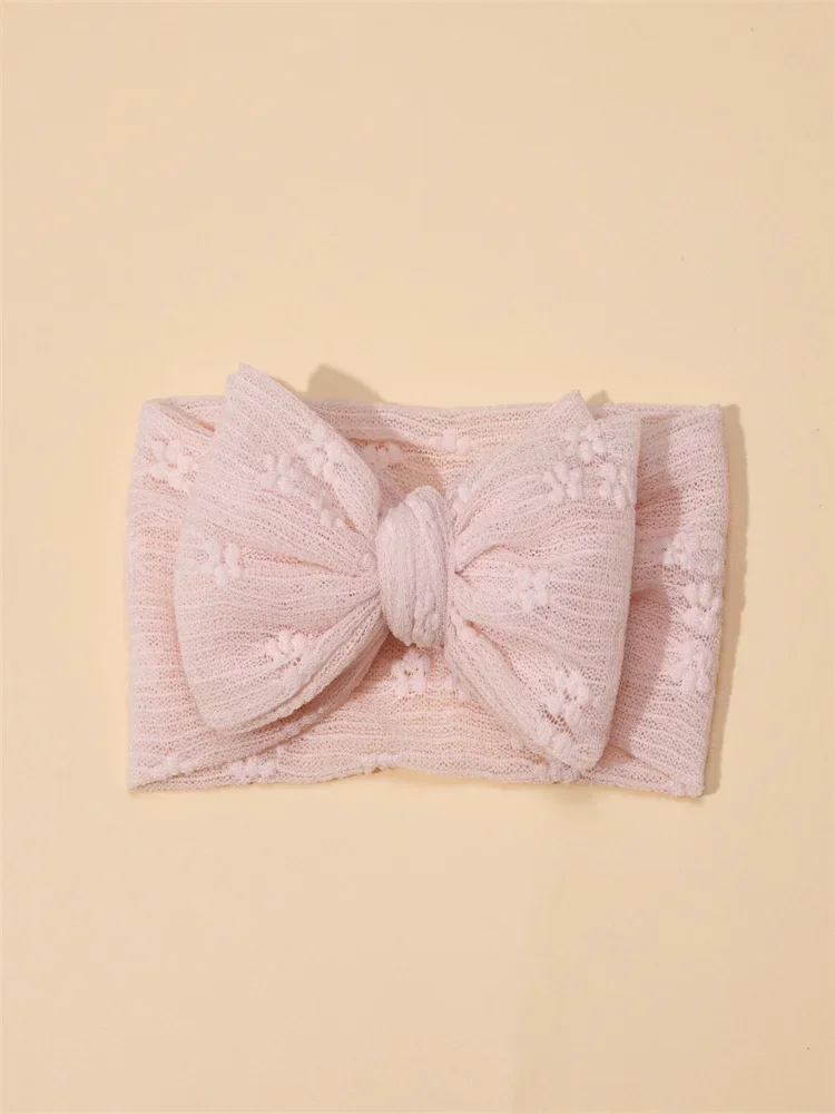 New Summer Breathable Baby Mesh Headbands Top Knot Double Bows Soft Turban Headwraps Girls Hair Accessories