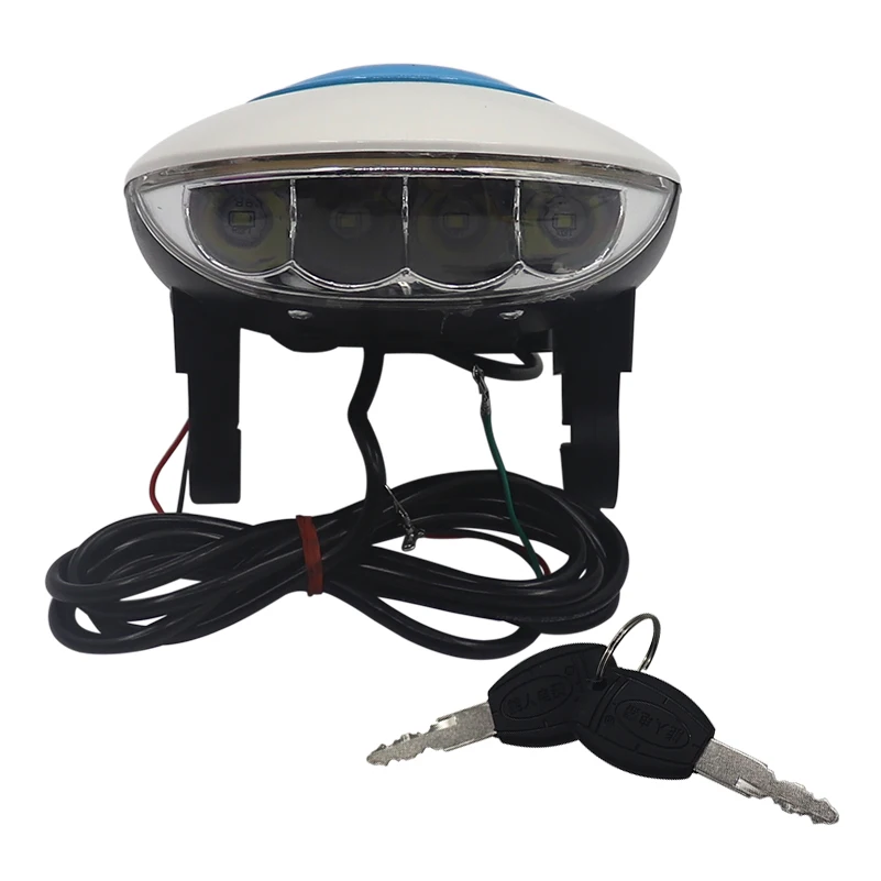 Little Dolphin 24v36V48V Instrument Panel Light Battery Display Panel Mini Electric Car Key Horn Headlamps