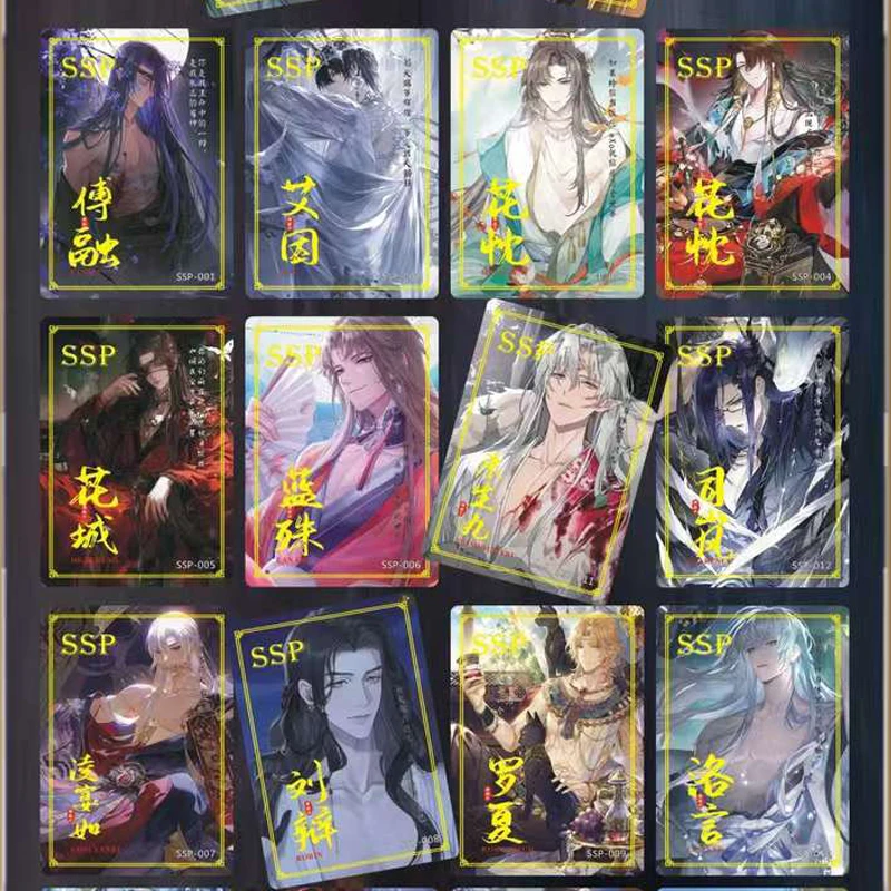 Sexy Gentleman Collection Cards, God Story Cards, Abs Boys ACG, Fijure Doujin Toys, Hobbies Gift for Girls, Novo