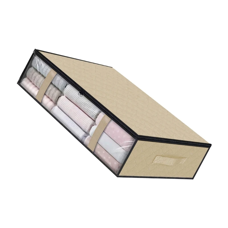 Closet Clothes Storage Bins Bed Storage Containers for Bedroom Dropship