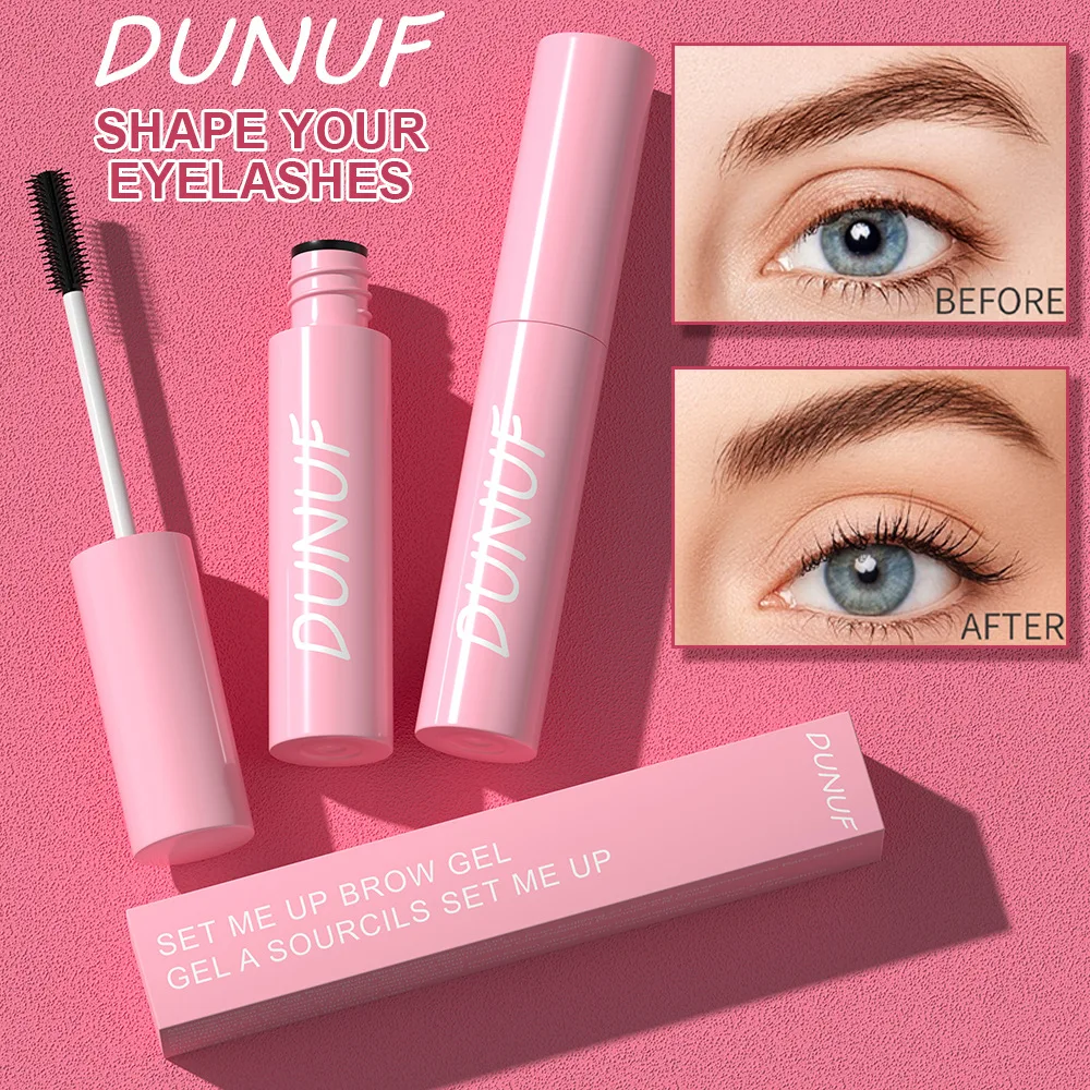 DUNUF Waterproof Eyebrow Gel Styling Cream Long Lasting Fixing Brow Soap Makeup Transparent Clear Liquid Eyebrow Cosmetic