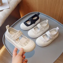 Striped Summer Spring Casual Comfortable Cartoon Toddler Shoes Round Toe Flat Shoes Babys Rubber Beautiful Kids Walking Shoes