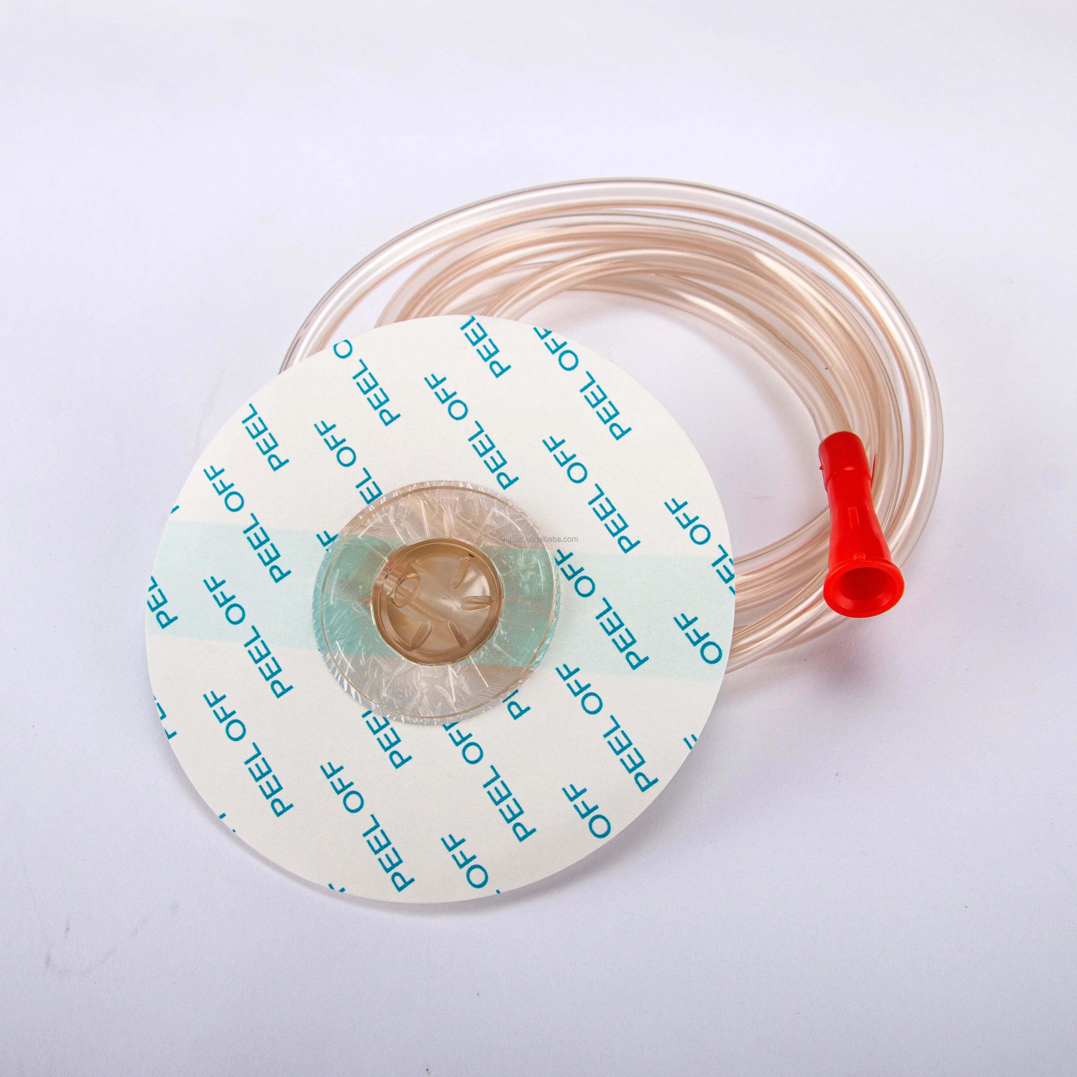 Dostosowana rurka ssąca do terapii rana pod ciśnieniem ujemnym (NPWT) do drenażu w terapii ran