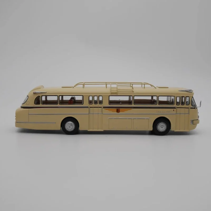 IXO Diecast 1:43 Scale Ikarus 66 Bus Alloy Plastic Car Model Nostalgia Finished Product Simulation Toy Collection Static Model