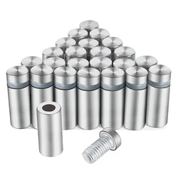 Vis en acier inoxydable N64.12 x 20/25/25mm pour montage mural, panneau en verre/acrylique, 4 pièces