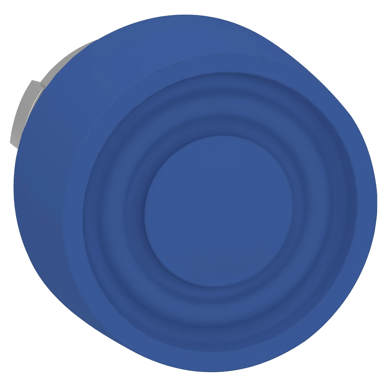 ZB2BP6C Flat head button head | metal | blue | with no lights