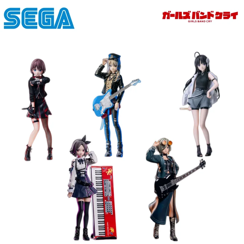 

Sega In Stock Original Box Garage Kit Model Girls Band Cry Nina Iseri Anime Characters Collectible Original Action Figure Statue