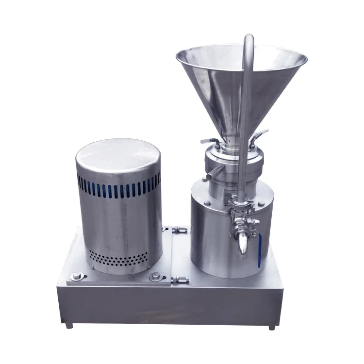 peanut butter colloid mill food processing machinery wet colloid milling machine