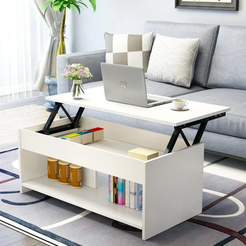 Modern Living Room Coffee Table Trau Storage Nordic Mobile Coffe Table Mesa White Minimalist Kaffee Tische Bedroom Furniture