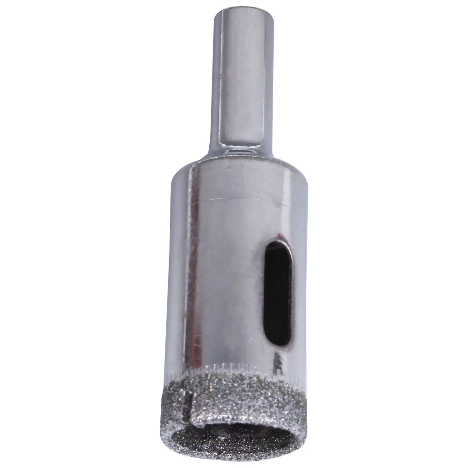Punta da trapano rivestita con particelle diamantate per piastrelle in ceramica, diametro 16 mm, sega a tazza per vetro