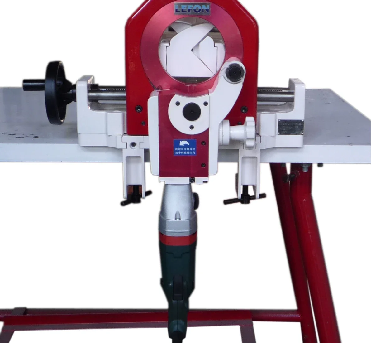 Orbital electric automatic stainless steel pipe cutter tube cutting saw machine Lefon Lite4