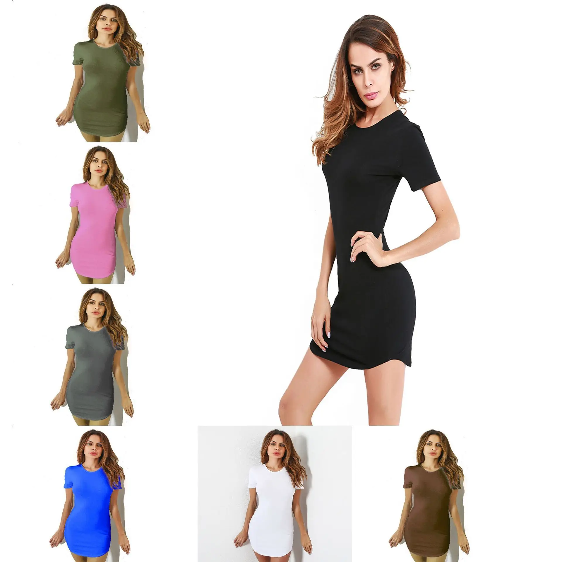 

Slim Sexy Y2K Black Short Dress Woman Summer Vntage White Pink Green Party Beach Outfits Blue Mini Dresses Women Cheap Clothes