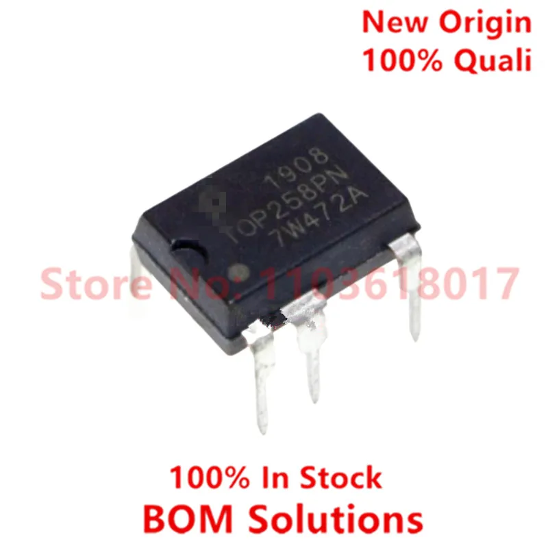 (5 шт.) 100% новый TOP252PN TOP253PN TOP254PN TOP255PN TOP256PN TOP257PN TOP258PN DIP-7