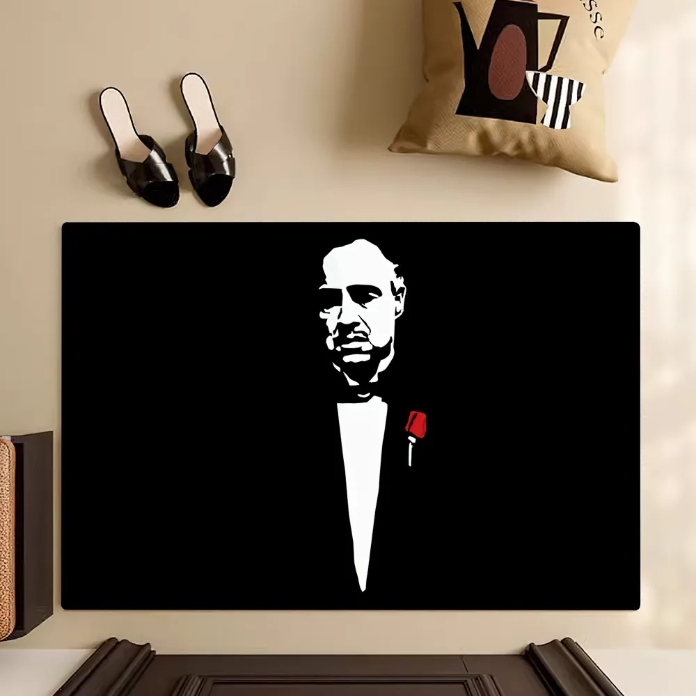 Classic Film The Godfather Floor Mat Bedroom Kitchen Door Bath House Super Absorbent Foot Non-slip